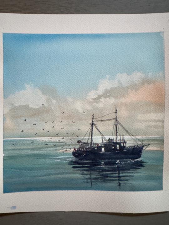 Some watercolors I've finished over the past year...