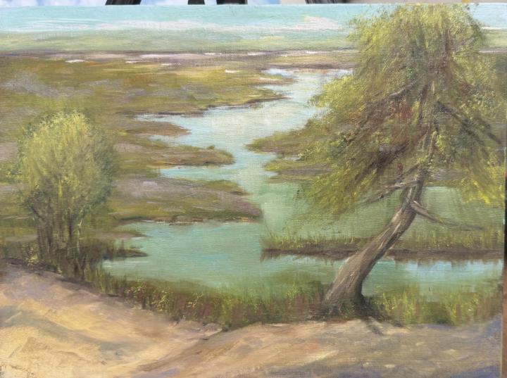 Plein air on Fripp Island