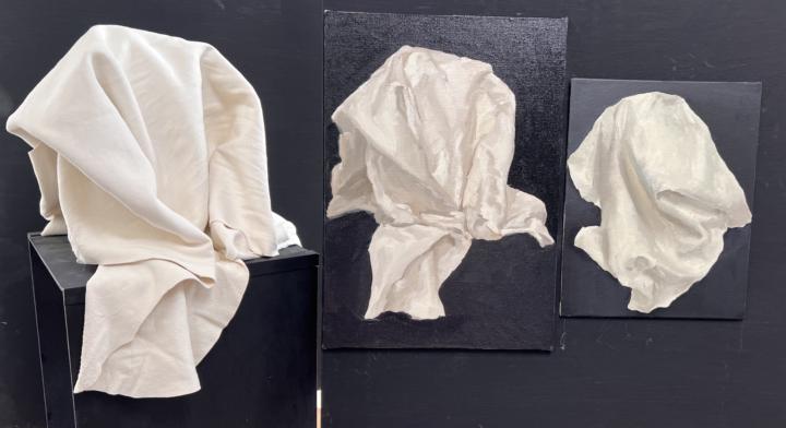 Fabric Studies from my Tuesday evening class