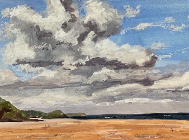 Cloud study 1- Beach