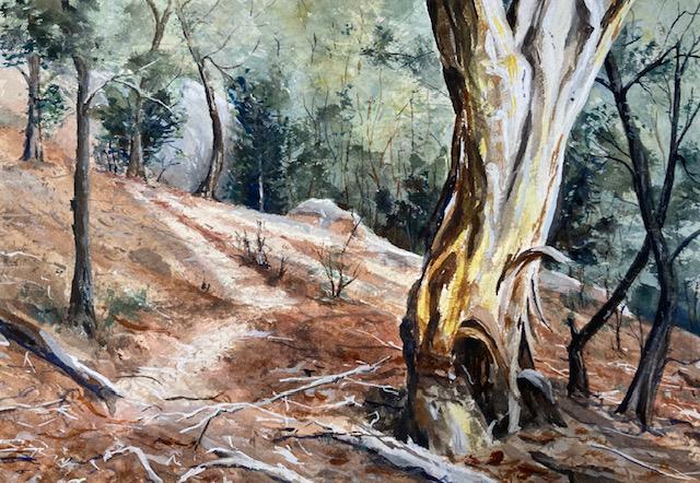 Changing the composition of my painting