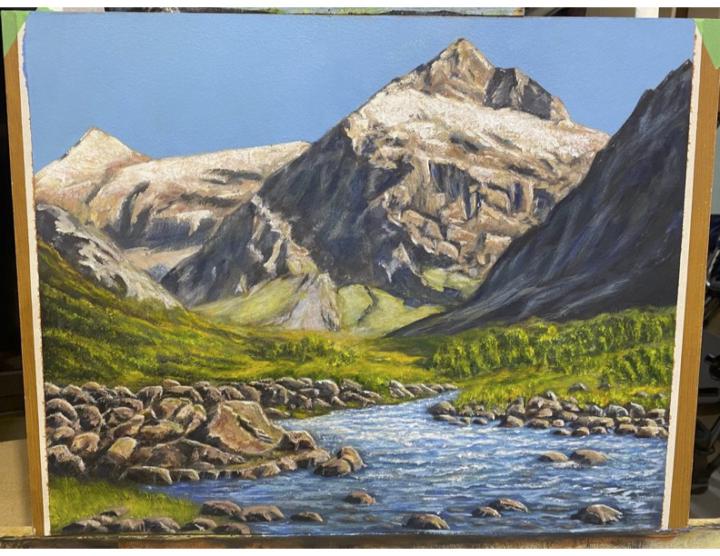 My rendition of Mt. Talbot