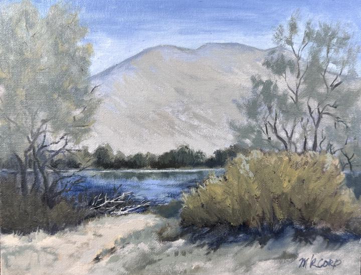 Plein air painting in Idaho!
