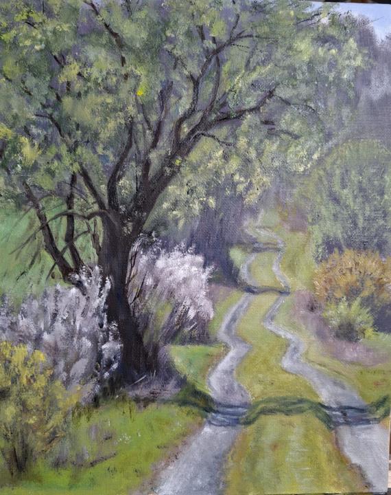 Landscape oil on canvas
