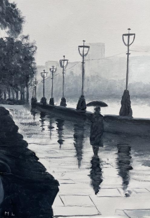 An early morning walk in Paris 