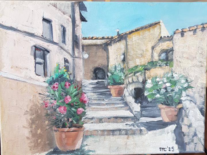 An alley somewhere in Italy