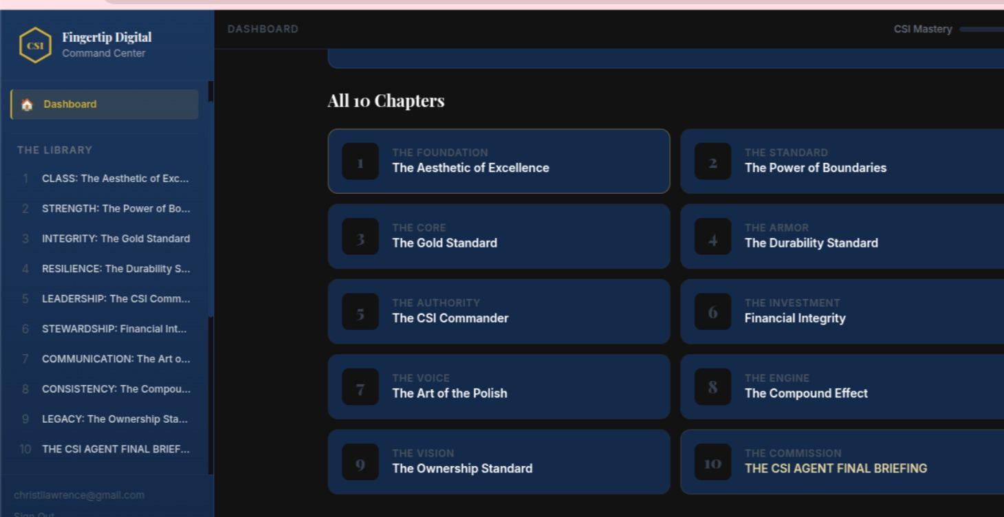 The CSI Standards Digital Portal