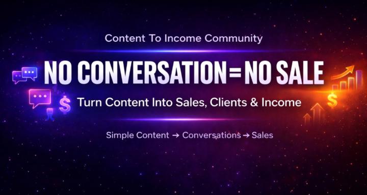 Content To Income Community