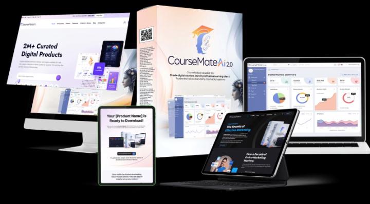 CourseMateAi 2.0 Review Include 50+ DFY Academies?