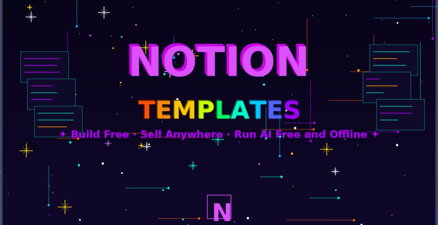 Build notion templates without paying Notion api