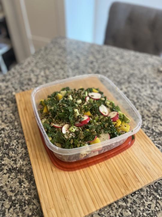 #25 🐌 - low sugar non leafy salad (meal prep)