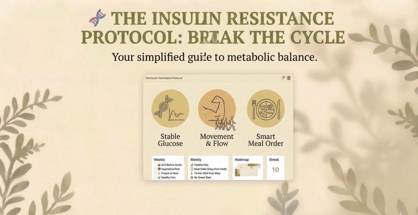 Insulin Resistance Protocol