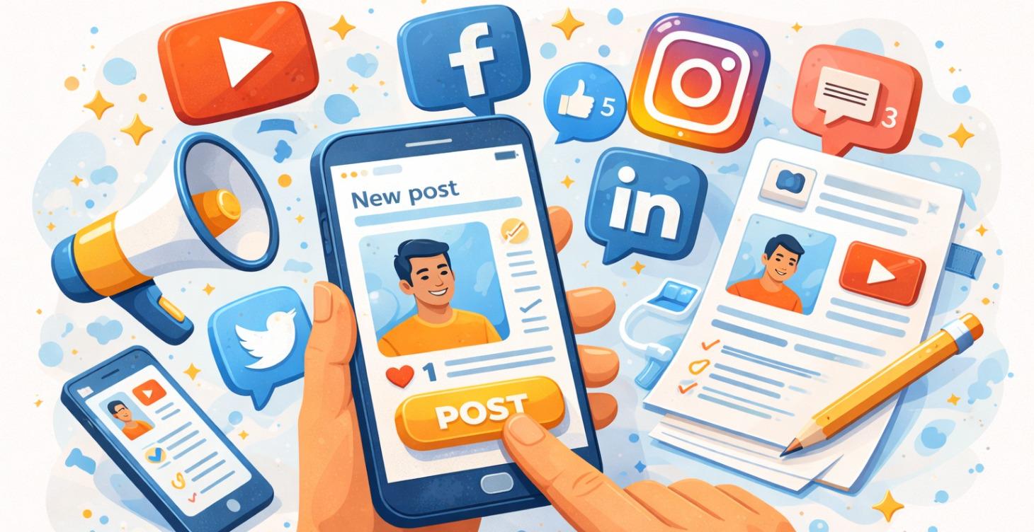 Create 10 Social Media Posts