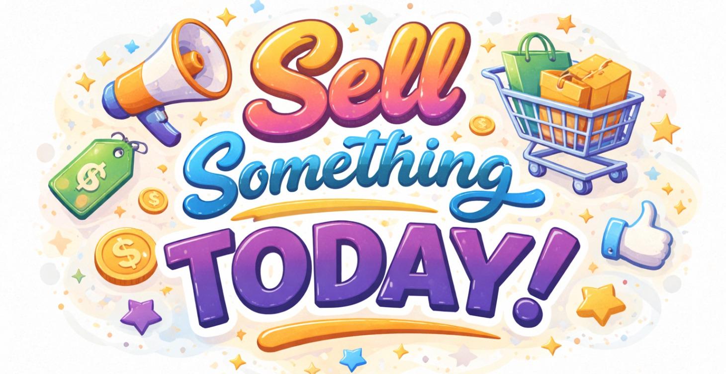 Sell Something Today Prompt