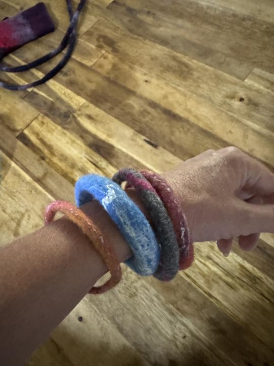 What’s new on your felting table ? 