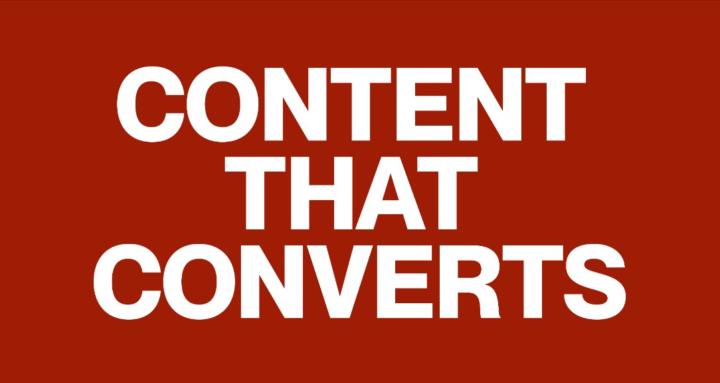 Content Conversion Strategy