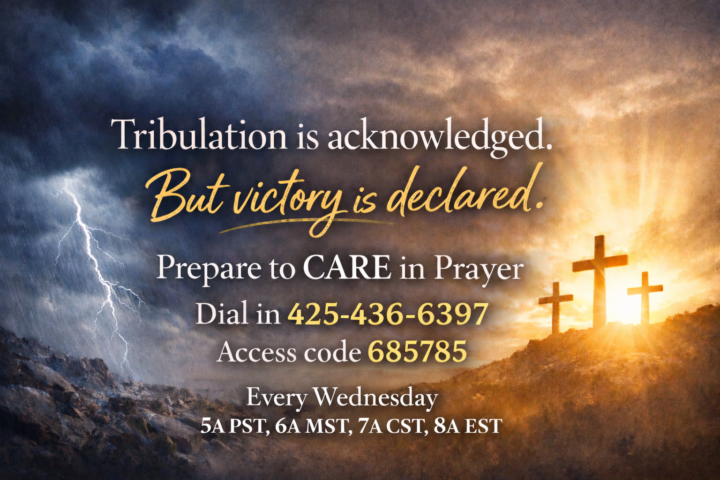 Prayer call tomorrow 