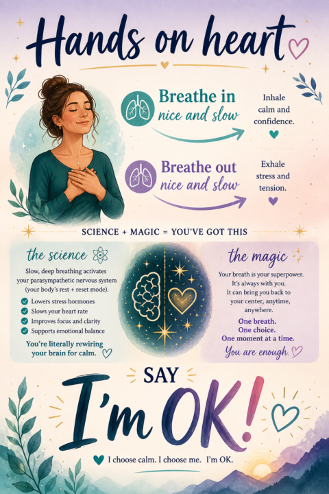 If you need a quick way to come back to the body! 