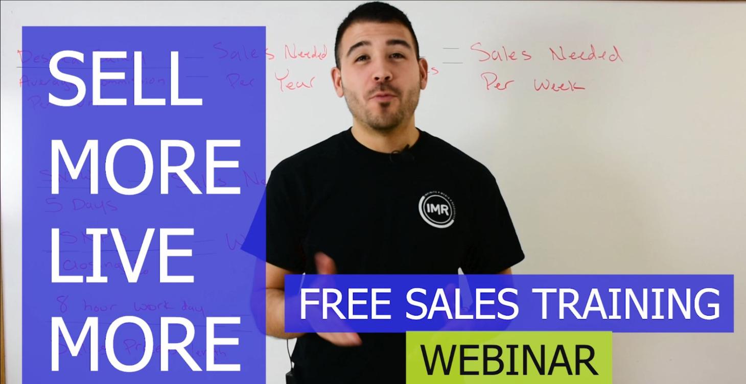 FREE Hour Sales Training Course