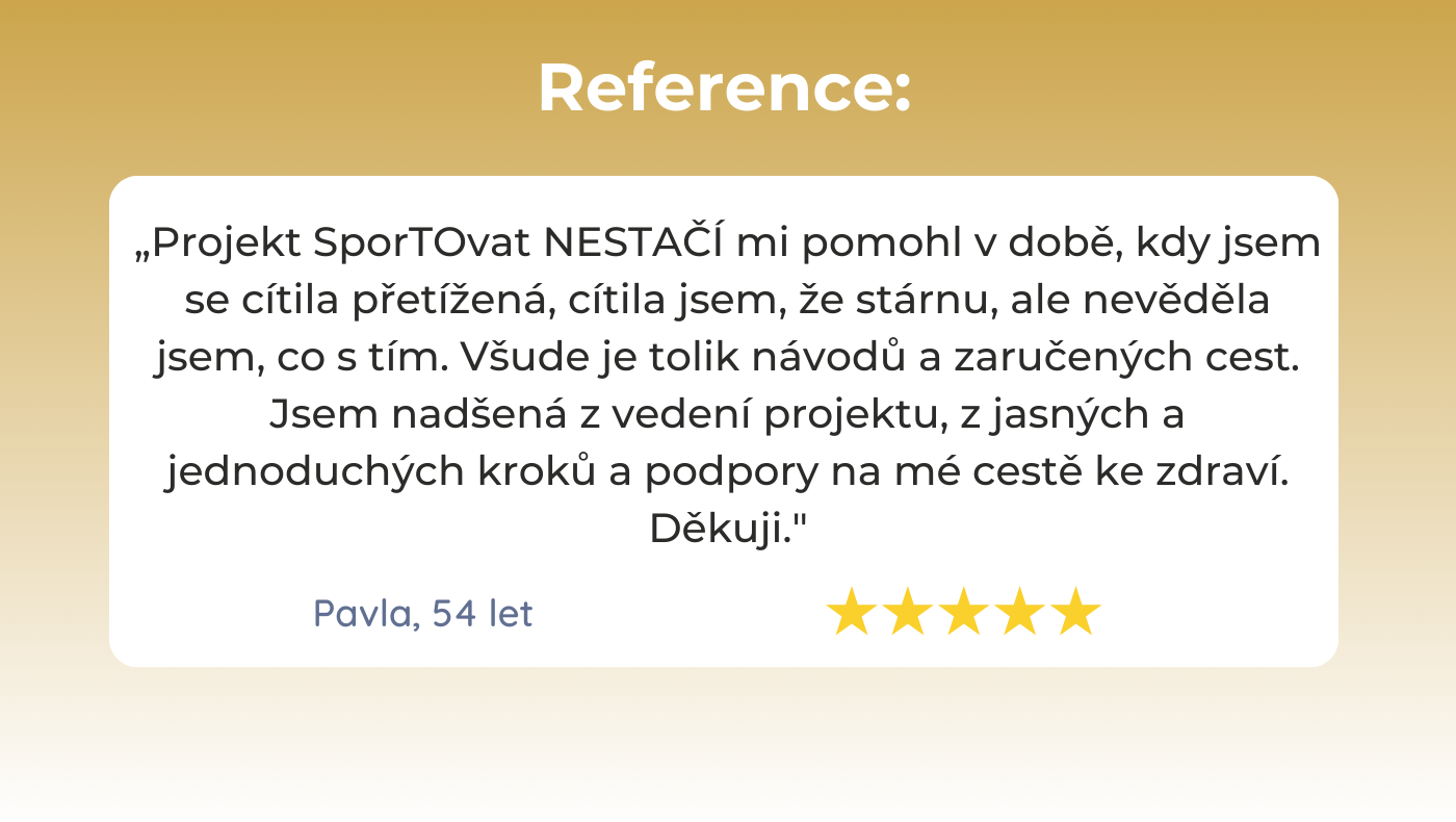 SporTOvat NESTAČÍ