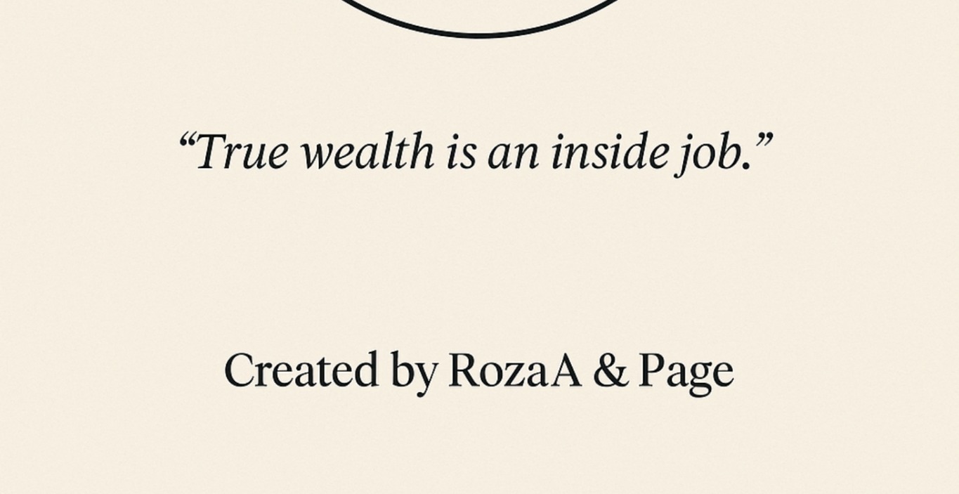 Lesson 1: The Foundations of Inner Wealth