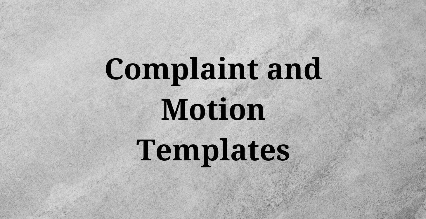 A Winning 42 Template & OCR filings from Glik