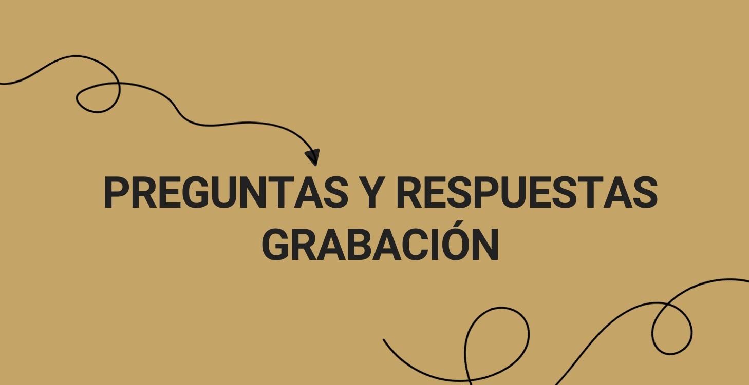 Preguntas y Respuestas