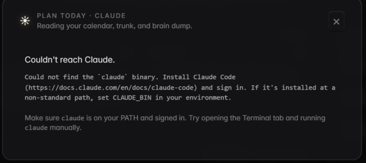 Command Center Opencode Problem