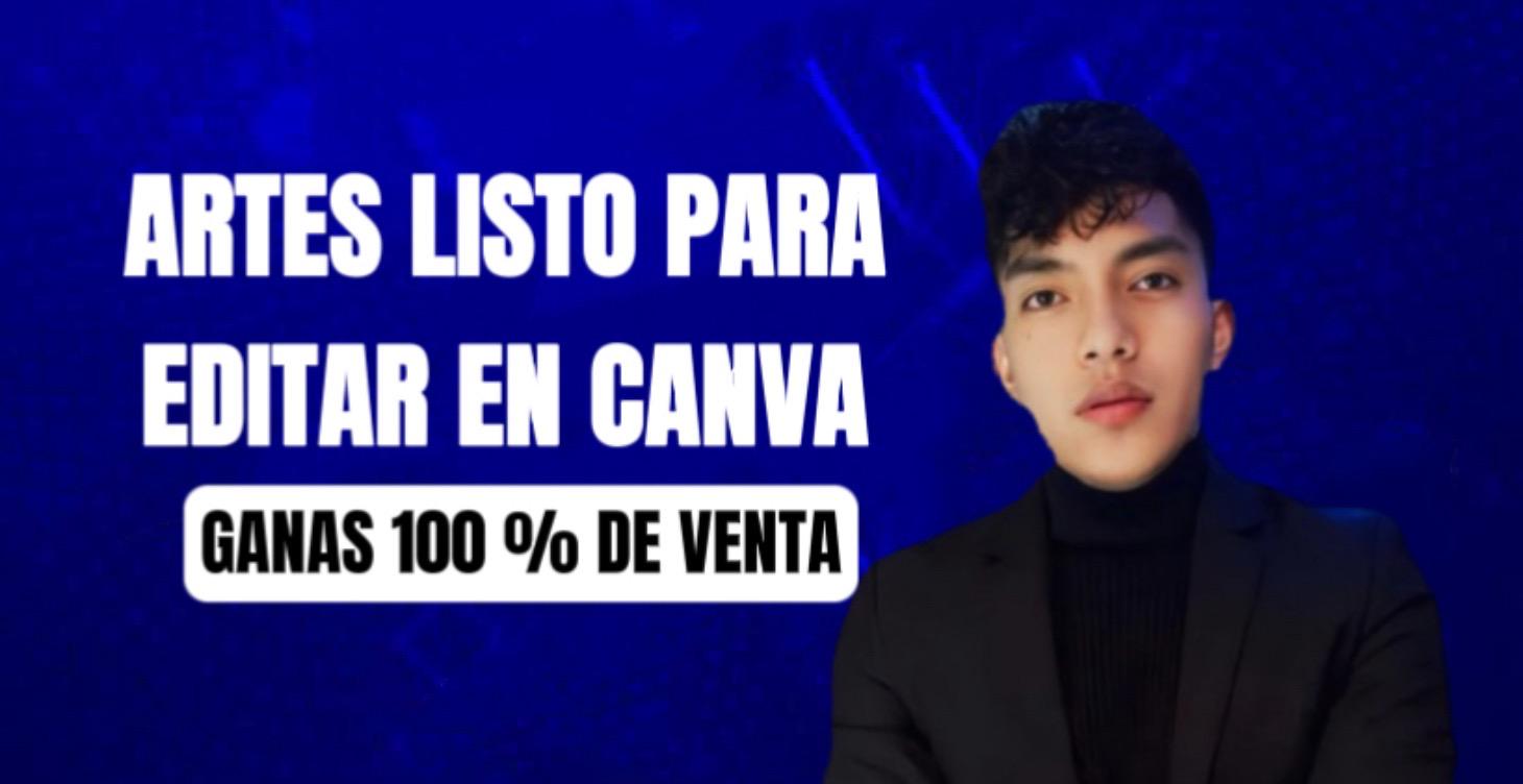 🎨 Artes de Canva – Listos para Editar y Vender 💻