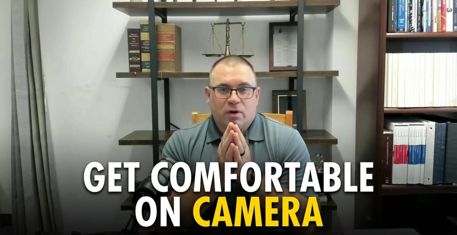Getting Comfortable on Camera