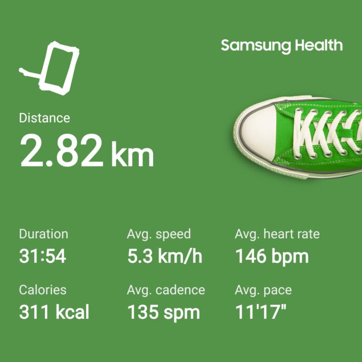 Just do 🚶‍♀️🏃‍♀️