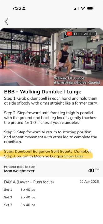 New set of exercises 