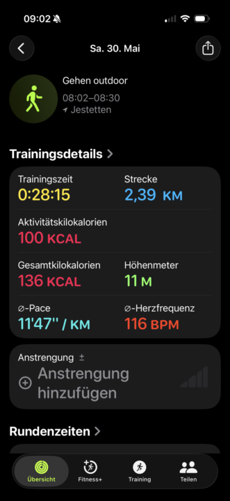Another morning session 🚶‍♀️
