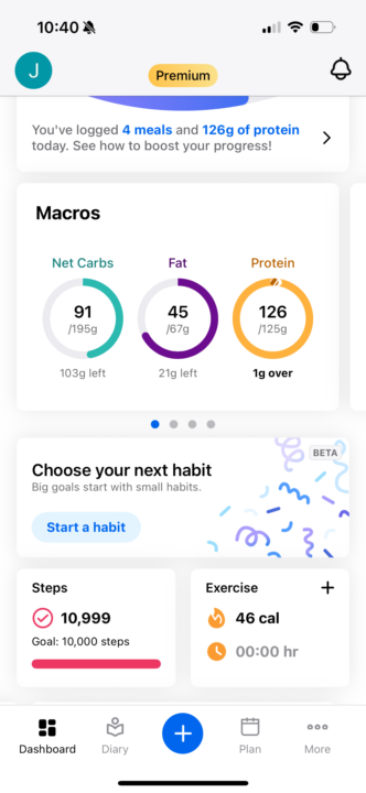 Husband’s Birthday Dinner