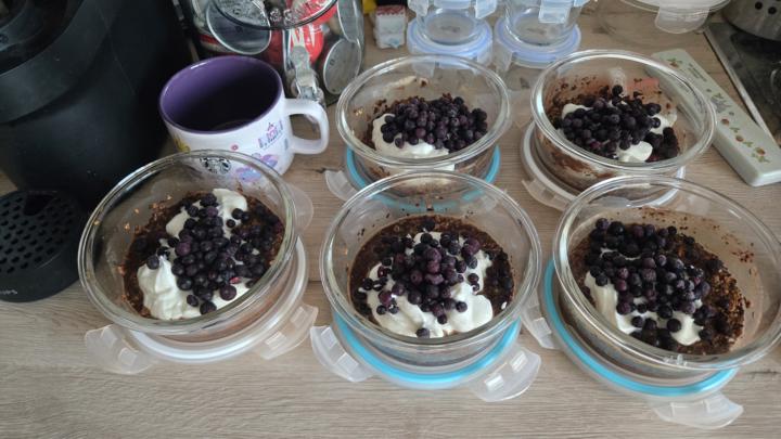 Tiramisu breakfast oats