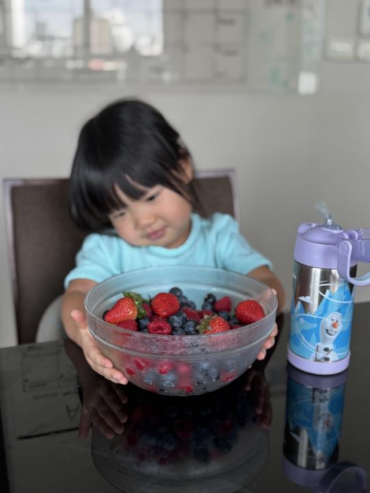 Parenting is weird... 🥹🫐