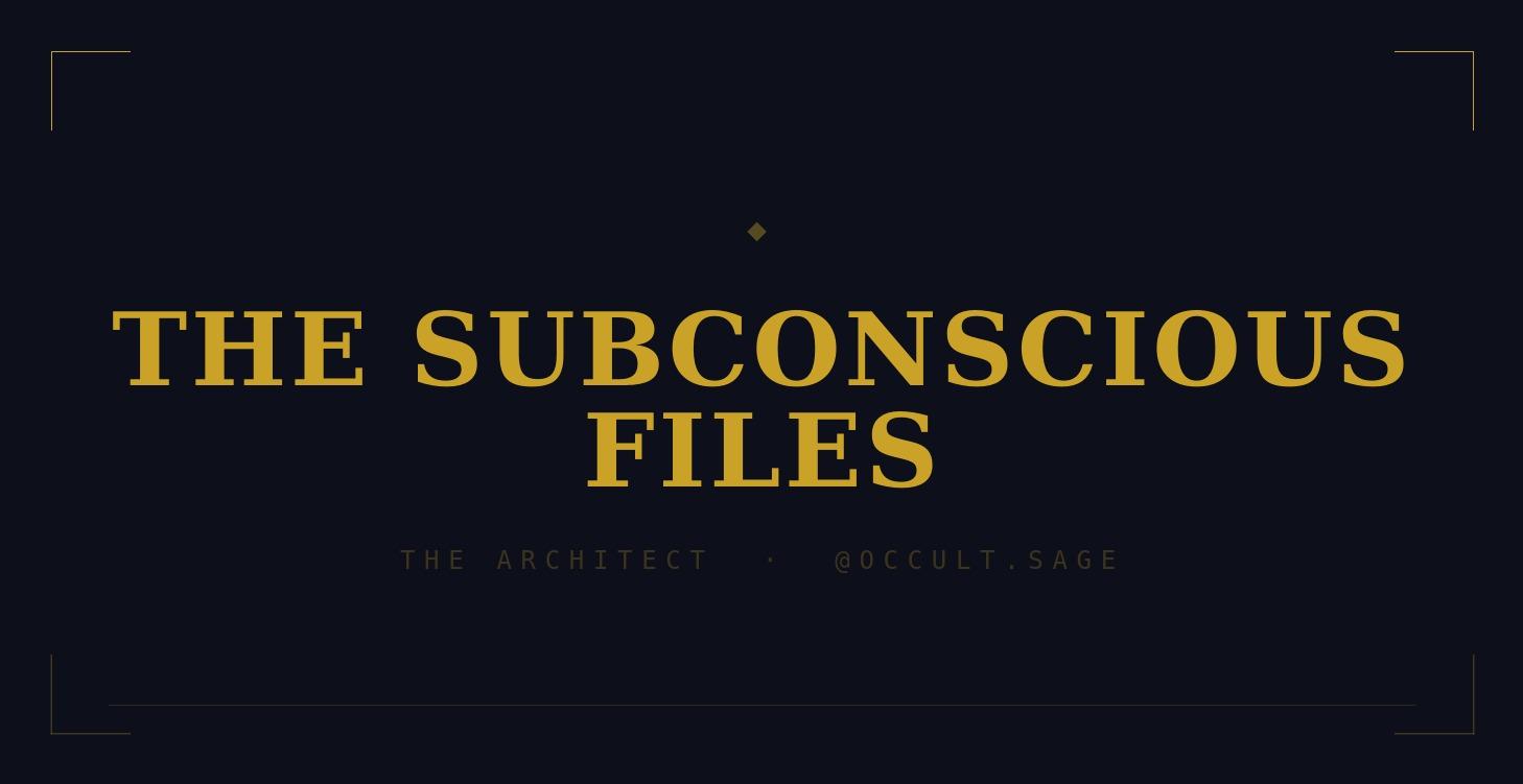 The Subconscious Files