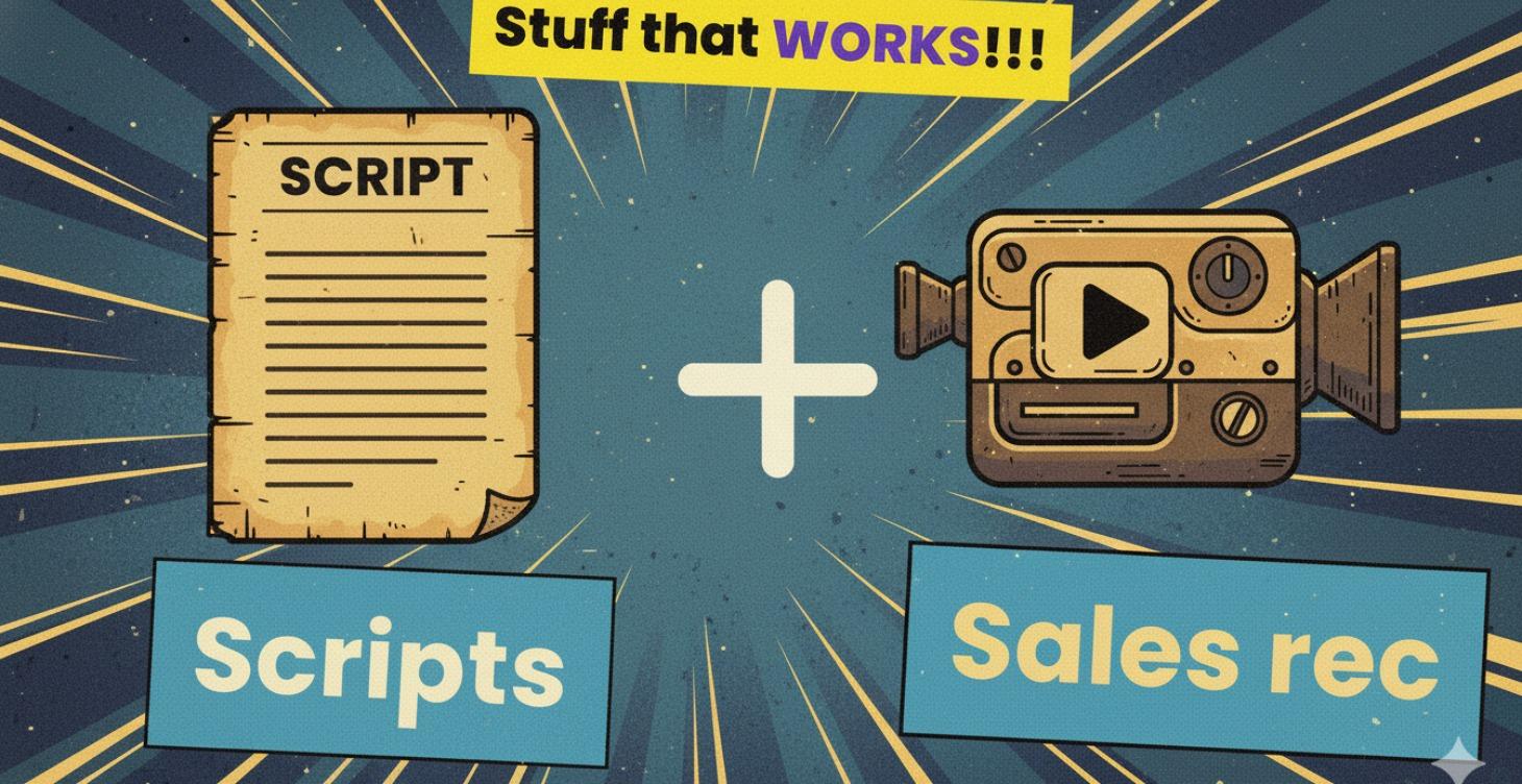 Sales Scripts + Closed Sales Call Recordings