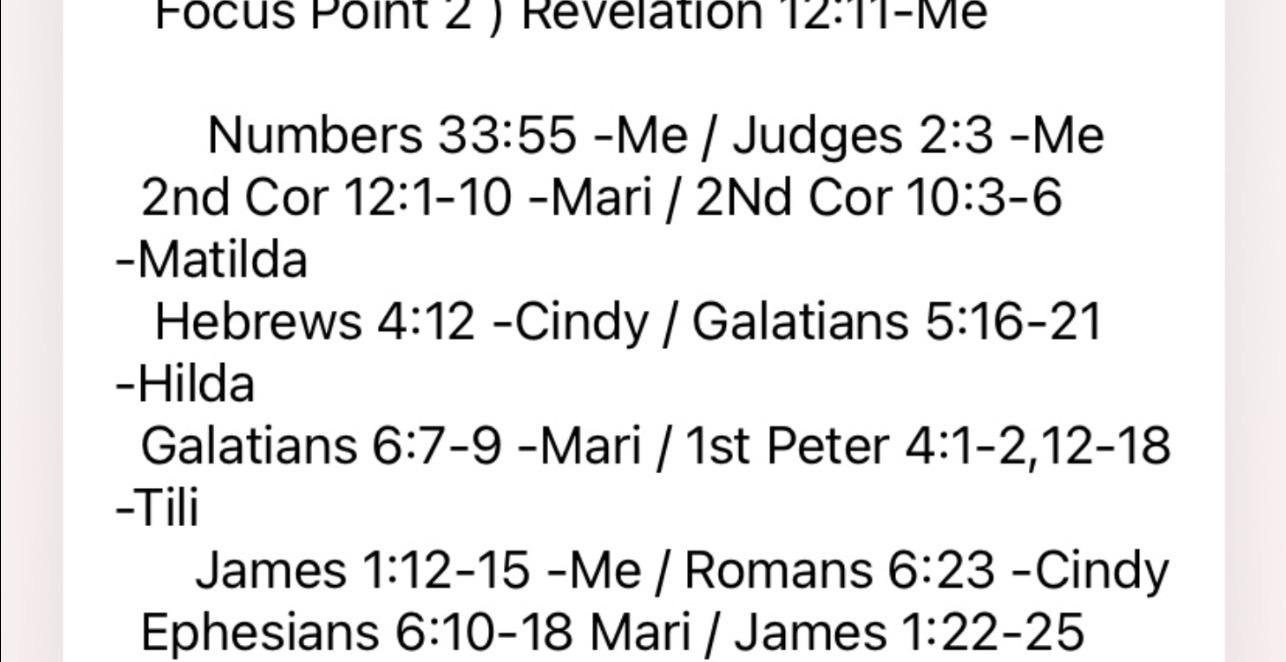 The battle of our flesh