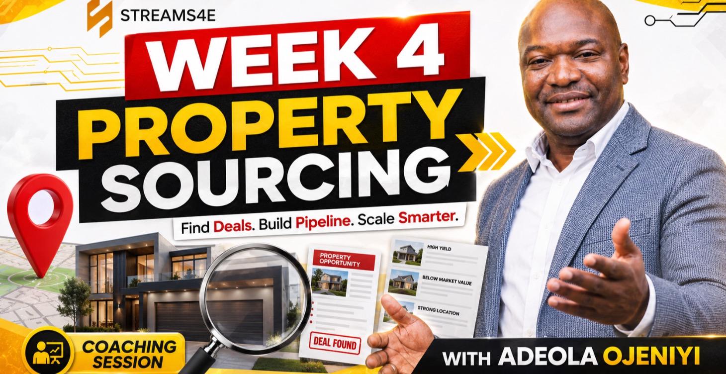 WEEK 4 COACHING SESSION ON PROPERTY