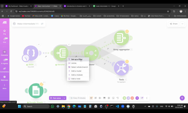 استيراد ملف JSON (Unit 1 - Importing JSON)