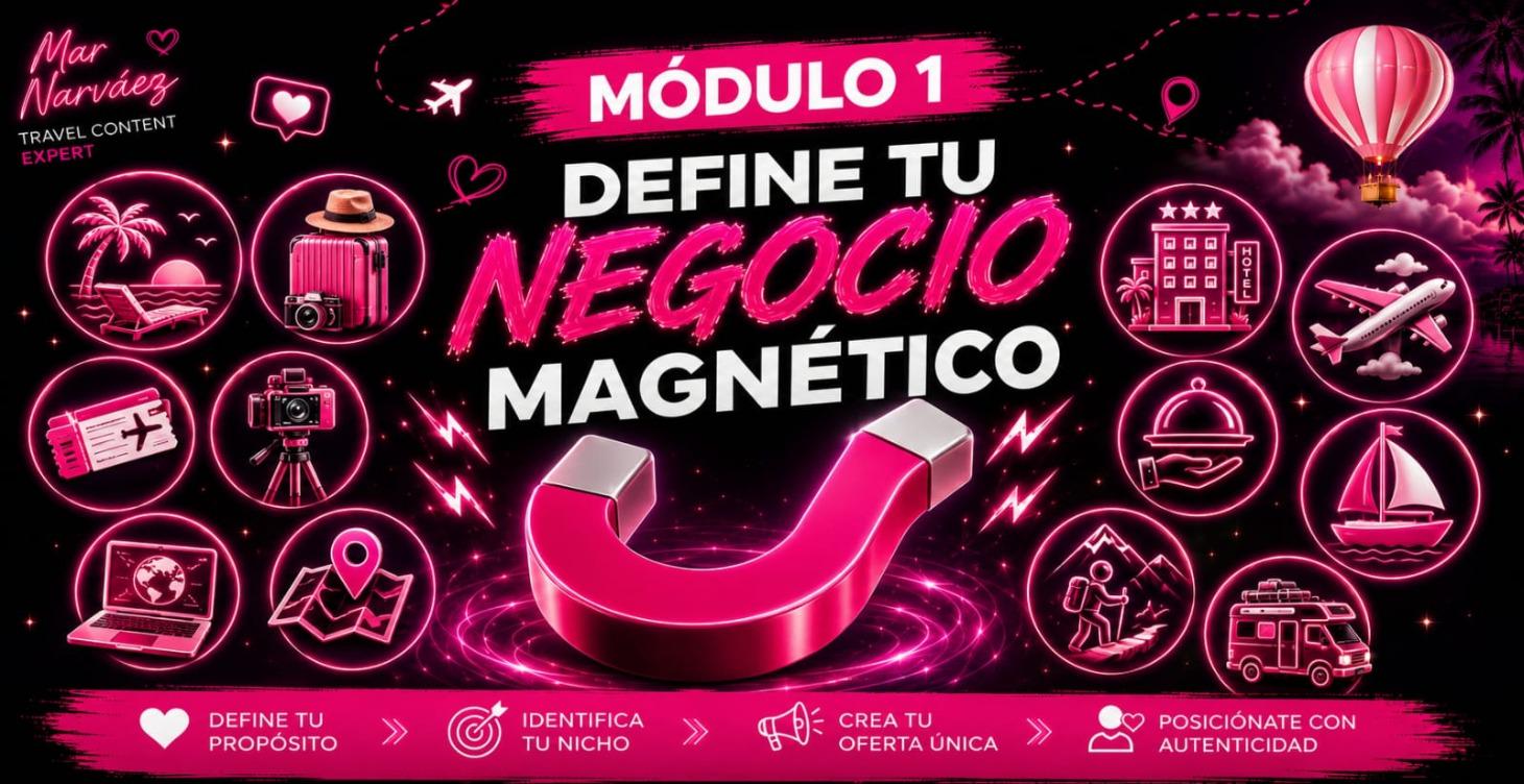 Define tu negocio turístico magnético