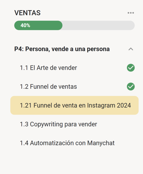 Sesion de funel de ventas, estuvo buenisima