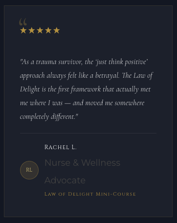 Manifest with Law of Delight