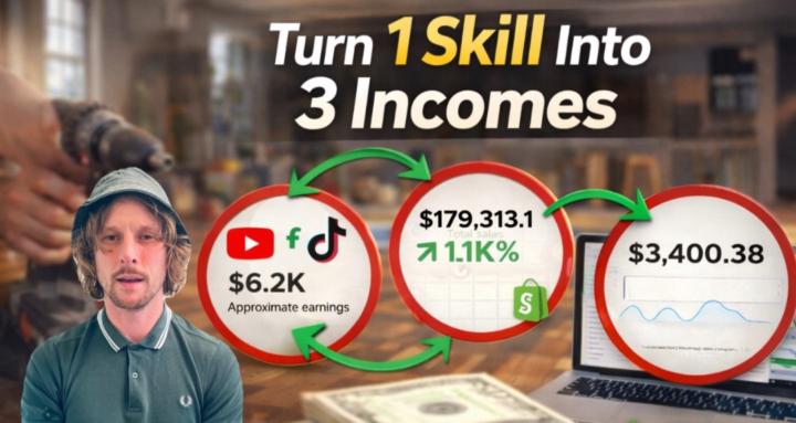 Turn 1 Skill Into 3 Incomes.