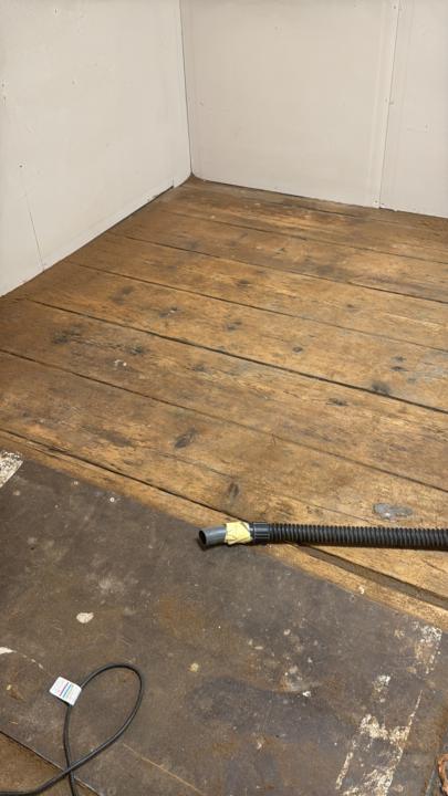 Today we made a huge dent in the respiration of the floor. 