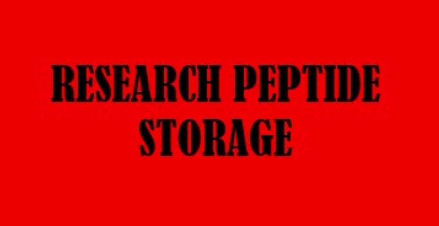 RESEARCH PEPTIDE STORAGE