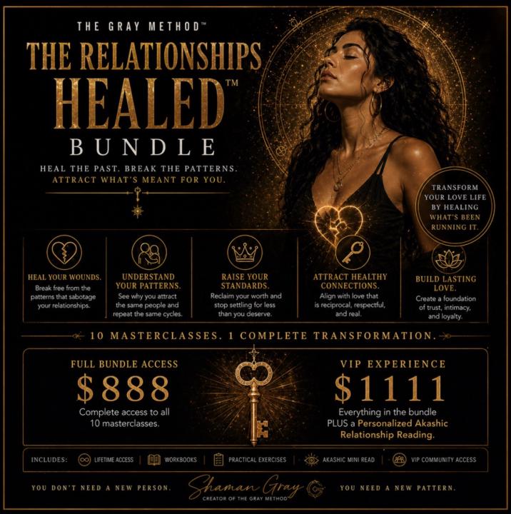 RELATIONSHIPS HEALED™ BUNDLE (MAY 14, 7PM)