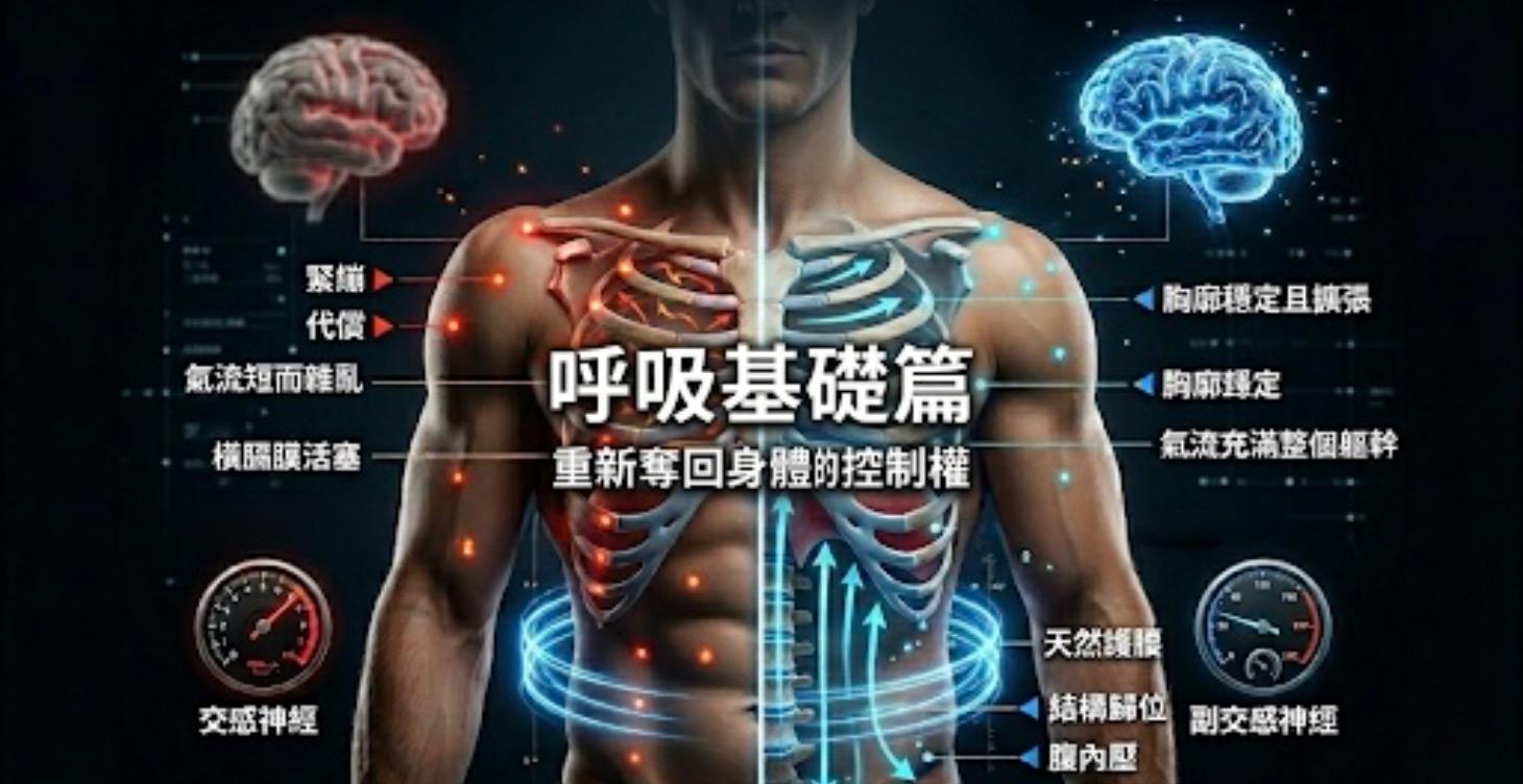 呼吸基礎篇 —— 重新奪回身體的控制權
