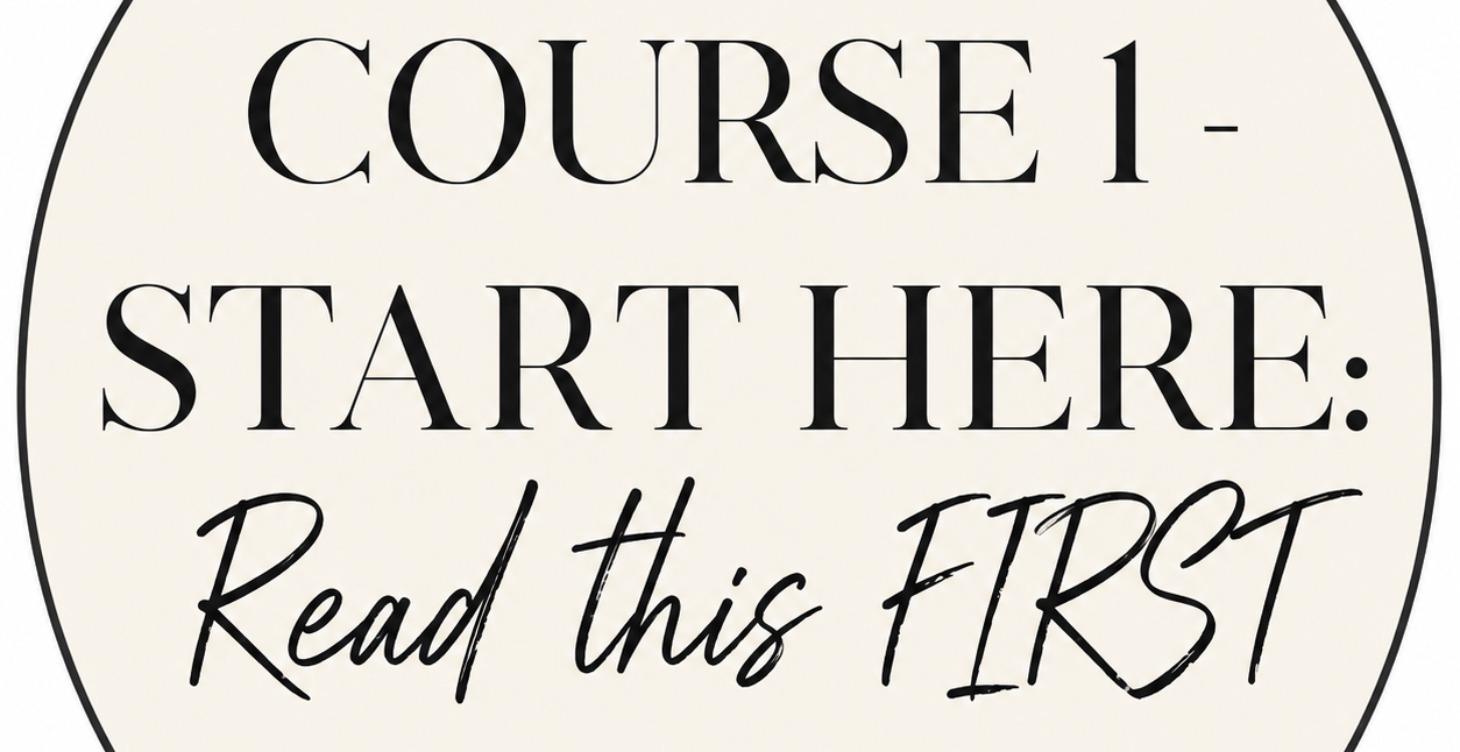 START HERE - Read This First!